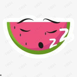 吃瓜表情图文素材下载免费  第1张